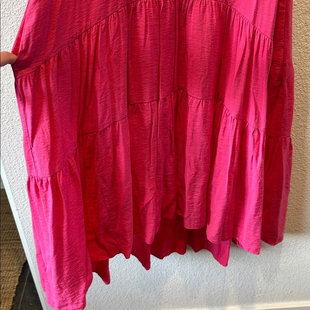 Maeve Vibrant Pink Sleeveless Maxi Dress - Picture 3 of 9